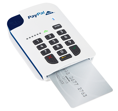 PayPalHerecardreader